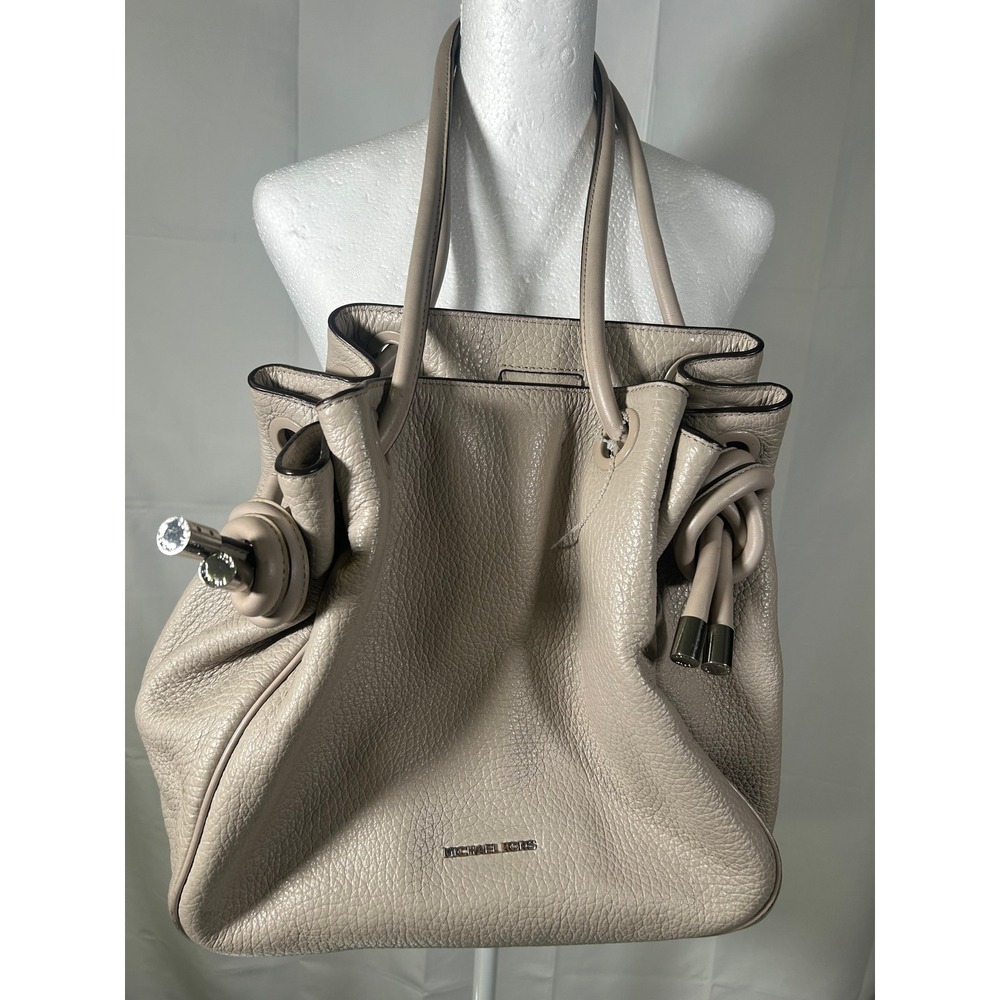 MICHAEL KORS Daila Large Pebbled‎ Leather Tote Shoulder Bag#257